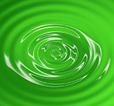 Green splash